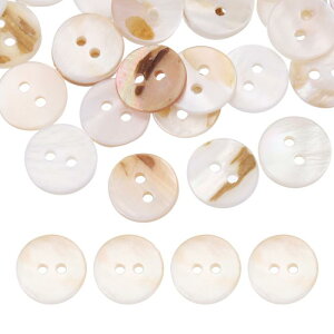 120�� �ۂ��V�R�L�{�^�� 11.5mm 2���^�� ��L�N���t�g�V�[�V�F���{�^�� �ߗ� �V���c �h���X �D��DIY�N���t�g���p ���F