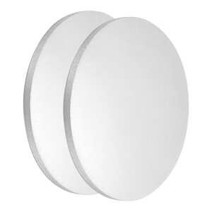 2�̃A���~�f�B�X�N ���a4�C���`�i100mm�j ����0.24�C���`�i6mm�j 6061�A���~�j�E���T�[�N���v���[�g ���^���X�^���s���O�p�̊ۂ��V�[�g