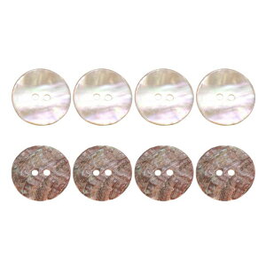 8�̊ۂ��V�R�L�{�^���A23 mm 2���^��̕�L�N���t�g�V�[�V�F���{�^���A���A�V���c�A�h���X�A�D��DIY�N���t�g���ɓK���Ă��܂��A�x�[�W�����F
