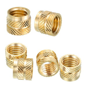 6�̃l�W���݃C���T�[�g�AM10 x 10mm L x 12mm OD ���^�J���g���b�N�m�u�i�b�g���X�l�W���݃q�[�g�Z�b�g�C���T�[�g���ߍ��݃i�b�g�A3D�v�����g���i����уv���X�`�b�N�ޗ��p