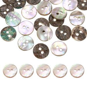 26�̊ۂ��V�R�L�{�^���A12.5mm 2���^��̕�L�N���t�g�V�[�V�F���{�^���A�ߗށA�V���c�A�h���X�A�D��DIY�N���t�g���ɓK�����x�[�W�����F