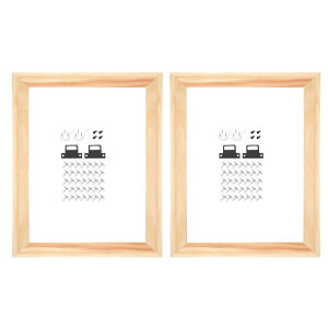 2��DIY�L�����o�X�X�g�����`���[�o�[ 10 x 12�C���`�̃L�����o�X �t���[���ؐ��t���[���L�b�g �I�C���y�C���g �v�����g �|�X�^�[�p�̊��ȃX�g�����`���[�t���[��