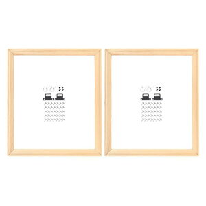 2��DIY�L�����o�X�X�g�����`���[�o�[ 18 x 16�C���`�̃L�����o�X �t���[���ؐ��t���[���L�b�g �I�C���y�C���g �v�����g �|�X�^�[�p�̊��ȃX�g�����`���[�t���[��