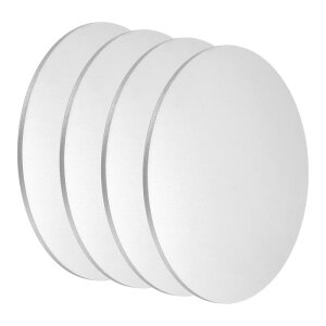 4Pcs A~fBXN a4"(100mm) 0.1"(2.5mm) 6061A~jET[Nv[gۃV[gX^sOp