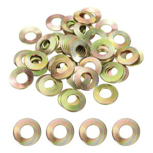 PATIKIL M12x26x1.8mm �t���b�g���b�V���[ 50�� 65Mn�|�x���r���X�v�����O�f�B�X�N���b�V���[ �~���` �˂��ꃁ�g���b�N�K�X�P�b�g �����ԎY�ƌ��ݗp�i�C�G���[�W���N���b�L�j