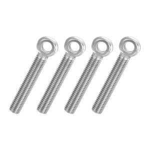 PATIKIL �A�C�{���g M10x65mm 4�� �X�e�����X�� �{���g�Z�b�g �݂艺�� �Ƌ�̌Œ� �⋭ �ƒ� ������ �@�B��Ɨp