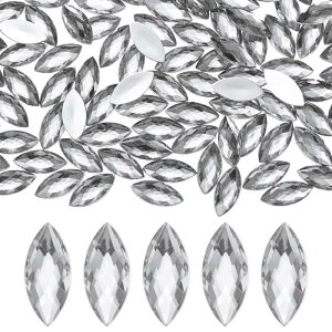 M METERXITY 300�p�b�N�̃z�[�X�A�C���C���X�g�[�� 20x9mm�̃A�N�����t���b�g�o�b�N���C���X�g�[���X�e�b�J�[ DIY�N���t�g/��Ηp �����W�F���X�e�b�J�[[�z���C�g]