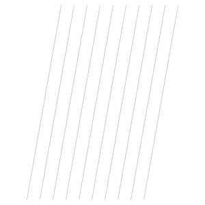 M METERXITY 10�p�b�N304�X�e�����X�|�\���b�h���E���h���b�h 0.8x300mm���^���\���b�h�V���t�g���b�h DIY�N���t�g/���f���J�[/�w���R�v�^�[��s�@/�������H�p ���Ճo�[ �X���[�X�X�g�b�N[0.03x11.81IN