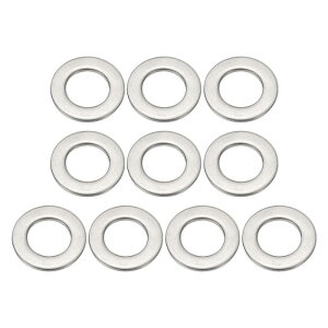 PATIKIL M20 x 37mm x 3 mm �X�e�����X�X�`�[���t���b�g���b�V���[ 10�� ���E���h���^�����b�V���[ ���^�X�y�[�T�[ �l�W �{���g �i�b�g �A�\�[�g�����g