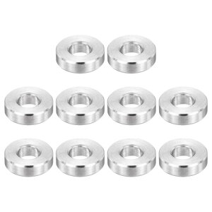 PATIKIL M6ステンレススペーサー 12個のメタルスペーサー6mm ID x 14mm OD x 4mm L スクリュースタンドオフ 1/4"またはM6スクリュー用
