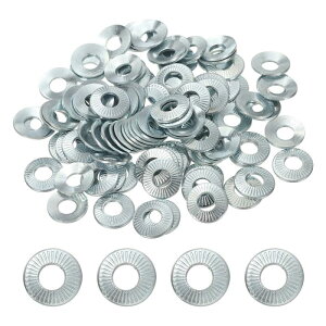 PATIKIL M5×12×1mm �t���b�g���b�V���[ 100�� 65Mn�| �x���r���X�v�����O�f�B�X�N���b�V���[ �~���` �j���[�g���b�N�K�X�P�b�g �����ԎY�ƌ��ݗp�i���������߂����j