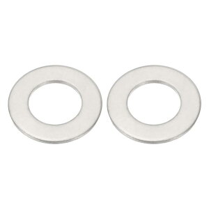 PATIKIL 1-1/8" ID x 2 2/7" OD �X�e�����X�X�`�[���t���b�g���b�V���[ 2�� �ۂ��������b�V���[ �l�W �{���g �i�b�g �A�\�[�g�����g�p �����ȃX�y�[�T�[