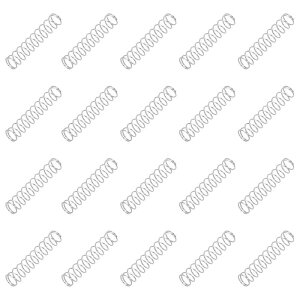 PATIKIL 0.4mmCax5mm OD x 25mm L̈kol 20304XeX|̋@BIȉolyolA\[ggLbg VbvƒpCp