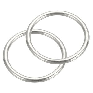 PATIKIL 2 Pcs ^O 1.2" 316XeXX`[O }O[h }`p[pX OO nڂꂽۃO }N DIYNtg n[hEFA xg ̃[hp 3x30mm