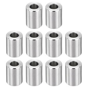 PATIKIL M6ステンレススペーサー 12個のメタルスペーサー6mm ID x 12mm OD x 16mm L スクリュースタンドオフ 1/4"またはM6スクリュー用