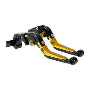 INFINAUTO �J���T�L�ɑΉ�ZX14R 06-17�p�V���[�g�����O�u���[�L�N���b�`���o�[ �A�W���X�^�u�����[�^�[�T�C�N���n���h���u���[�L���o�[ �A���~�j�E������ �u���b�N�w�b�h �S�[���h�g�[���n���h