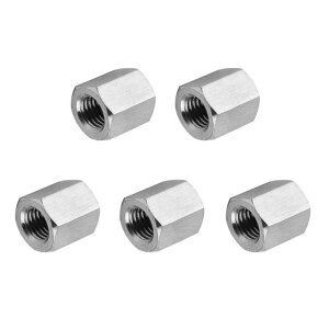 PATIKIL 10#-32 UN F 304�X�e�����X�|�Z�p�����i�b�g 5��8mm / 0.31�����S�˂����b�h�����i�b�g�X�^�b�f�B���O�R�l�N�^�t�@�X�i�[ �V���o�[�g�[��