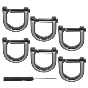 PATIKIL 3/8" DO˂݃VbN 6 z[XV[U^DO~`obN zL[`F[J[ANZT[Ntgpi 