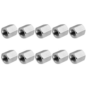 PATIKIL 10#-32 UN F 304�X�e�����X�|�Z�p�����i�b�g 10��8mm / 0.31�����S�˂����b�h�����i�b�g�X�^�b�f�B���O�R�l�N�^�t�@�X�i�[ �V���o�[�g�[��