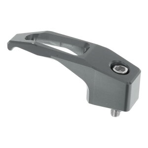 Hihaha オートバイ用ハンギングフック スクエア オートバイヘルメット用 ラゲッジバッグホルダーハンガー スクーター 自転車用 チタンカラー 78mm 長さ