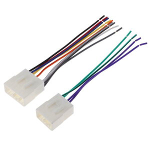 HOPESPANNER 1990-1994年用ma-zdaに対応 323用のカーステレオCDプレーヤー配線ハーネスセットワイヤーラジオアダプター1セット