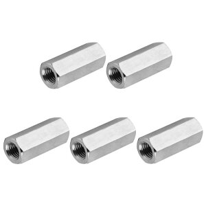 PATIKIL 10#-32 UN F 304�X�e�����X�|�Z�p�����i�b�g 5��20mm / 0.79�����S�˂����b�h�����i�b�g�X�^�b�f�B���O�R�l�N�^�t�@�X�i�[ �V���o�[�g�[��