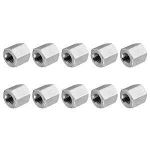PATIKIL 6#-32 UNC 304�X�e�����X�|�Z�p�����i�b�g 10��6mm / 0.24�����S�˂����b�h�����i�b�g�X�^�b�f�B���O�R�l�N�^�t�@�X�i�[ �V���o�[�g�[��