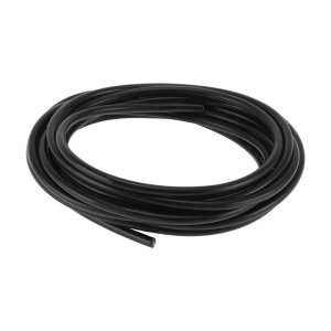 Partuto 1 Pcs 22AWG ユニバーサル グラウンド ワイヤー カーラジオ、自動車、カースピーカー 電源ワイヤー 完全絶縁& ソフトタッチ ジャケット TC ブラック 16FT 5 コンダクター