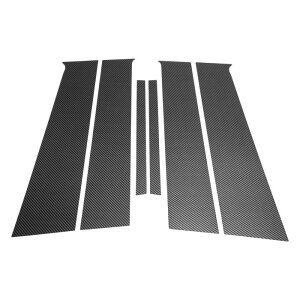 TUCKBOLD �h�A�s���[�E�B���h�E�g�����A���`�X�N���b�`�X�e�b�J�[�s���[�|�X�g�J�o�[ Nissan�ɑΉ� Almera/Sunny/Versa 2020-2023 �u���b�N�J�[�{���t�@�C�o�[�t�����g���A���t�g���C�g