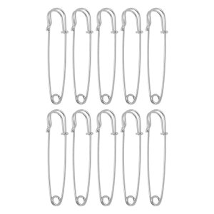 CAPASTEC デコラティブな安全ピン ウエスト調整クリップ アクセサリパーツ カラフルな塗装されたアイアンピン ホームソーイングクラフトバッグ装飾アクセサリー用のブローチバルク 7.5cm 明