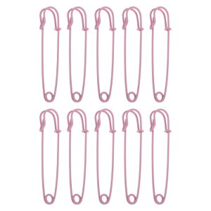 CAPASTEC デコラティブな安全ピン ウエスト調整クリップ アクセサリパーツ カラフルな塗装されたアイアンピン ホームソーイングクラフトバッグ装飾アクセサリー用のブローチバルク 7.5cm ピ