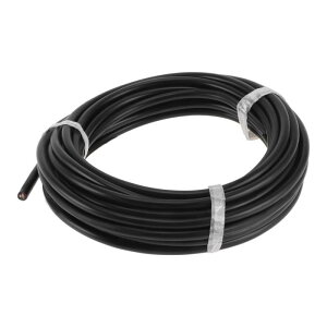 Partuto 1 Pcs 14AWG 黒いユニバーサルグラウンドワイヤーカーラジオ、自動車、カースピーカーパワーワイヤー完全絶縁&ソフトタッチジャケットTC 33FT 3コンダクター
