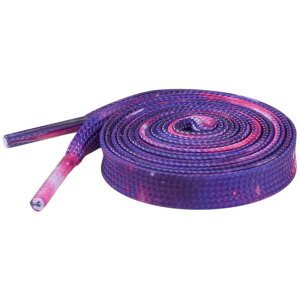 Elerevyo Sneaker Gradient Shoe Laces for Sneakers Tie-Dye Flat Shoe Laces Cute Shoe Strings 1 Pair Purple and Pink 160cm/63
