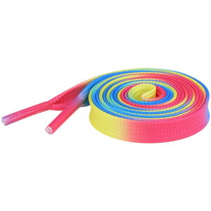 Elerevyo Three-color gradient tie-dye shoelaces 1
