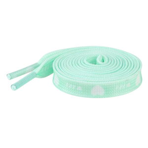Elerevyo Flat Shoestrings Heart Printed Shoe Lace for Sneakers Athletic Shoelaces 1 Pair Light Mint Green 140cm/55.1
