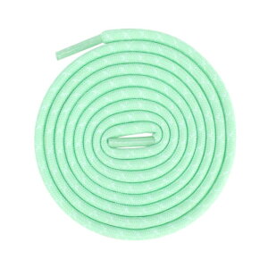 Elerevyo 2 Pair Round Cross Shoelaces, Non-Slip Heavy Durable Outdoor Climbing Hiking Shoe Laces Shoestrings Fluorescent Green 100cm/39.4"