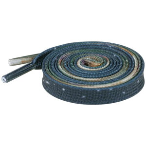 Elerevyo Sneaker Gradient Shoe Laces for Sneakers Tie-Dye Flat Shoe Laces Cute Shoe Strings 1 Pair Navy Blue 140cm/55.1