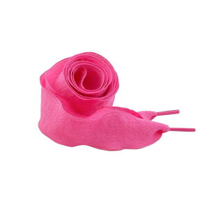 Elerevyo 2 Pairs Ruffle Shoe Laces: 2.5CM Wide Fishtail Pleated Flat Sneaker Shoestring Rose Red 110cm/43.3
