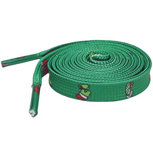 Elerevyo 1 Pair Christmas Flat Shoe Laces for Sneakers, 0.31'' Wide Soft Shoelaces Shoestrings for Hiking Shoes Christmas 8 120cm/47.2