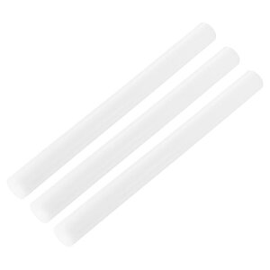 A B S �v���X�`�b�N���b�h�ۃ\���b�h�o�[25mm x 300mm �z���C�g DIY���f���f�� ���z�͌^���� DIY�T���h�e�[�u�� 3����