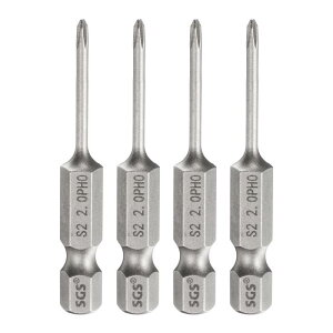 4pcs #0 �t�B�� �b�v�X �X�N�����[�h���C�o�[�r�b�g PH0 1/4 �w�b�N�X�V�����N 2 (50mm) ���� 0.08 ���b�h �}�O�l�e�B�b�N �N���X�w�b�h �h�����r�b�g S2 �X�`�[�� �C���_�X�g���A�� �X�N�����[�h��