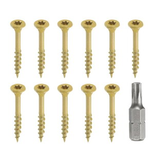 100̃fbLplW #8 x 1-1/2" gNXOpؐlW KɋG|LVR[eBO AEghAfbLp T25X^[hCurbgt fbL tFX @B Dp