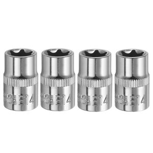 4��E-Torx�\�P�b�g3/8�h���C�uE14�O���g���N�X�f�B�[�v�\�P�b�gCR-V 6�_�X�v���C���\�P�b�g�X�^�[�t�B�[���[���r�b�g�\�P�b�g�����ԏC���ƒ�p�����e�i���XDIY����1.2����
