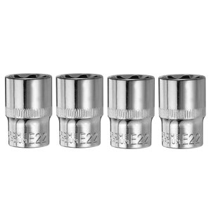 4��E-Torx�\�P�b�g1/2"�h���C�uE22�O���g���N�X�f�B�[�v�\�P�b�gCR-V 6�_�X�v���C���\�P�b�g�X�^�[�t�B�[���[���r�b�g�\�P�b�g�����ԏC���ƒ�p�����e�i���XDIY����1.5"����