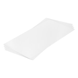 A BS�v���X�`�b�N�V�[�g 24�C���` x 12�C���` x 0.08�C���` A BS�X�`�����V�[�g ���z���f��DIY�N���t�g�p�l�� �z���C�g 4��