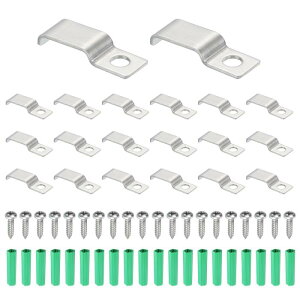 4x16mm�X�g���b�v/�P�[�u���p30���� �����p�C�v�X�g���b�v �X�e�����X��U���`�P�[�u���X�g���b�v�N�����v �R���W�b�g ���C�� �R�[�h �p�C�v�Œ�p 1�� ���t��