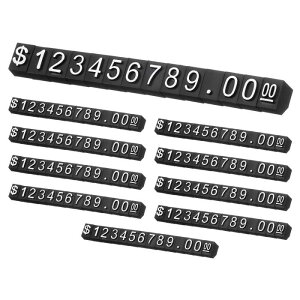 10�Z�b�g ���i�\���L���[�u �����\�ȉ��i�^�O�X�^���h ���O���\�ȃ~�j�^�O�i���o�[���^�[�v���C�X�h���u���b�N�L�b�g ��΃��e�[���V���b�v���i�\���p�i��/�z���C�g 2.2" �����j