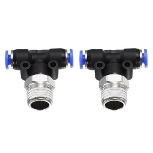 2pcs GACtBbeBO 4mm `[uOa x N PT 1/4 Xbh PT4-U jbvtxXeB[ NCbNvbVڑ^JGACz[X YƗpGAVXep