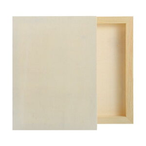 2パック 木製キャンバスボード 6x8インチ アートキャンバス 絵画 クラフト DIYプロジェクト アート ため 未仕上げ 木製パネル