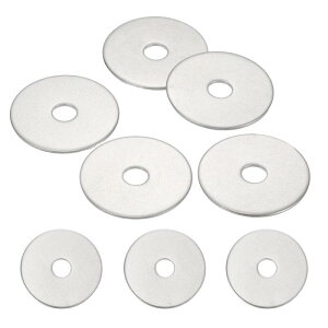 10��M6 304�X�e�����X�|�������ۍ����l�W �{���g �z�� ������ DIY �d�q�@��p6.5mm ID 30mm OD 1.2mm��